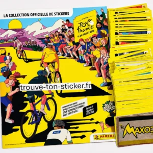 Accueil set complet panini tour de france 2026 : album bon etat + 325 stickers à coller