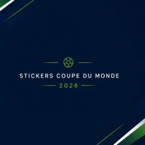 sticker panini coupe du monde 2026 / fifa world cup 2026 – occasion – À l’unité